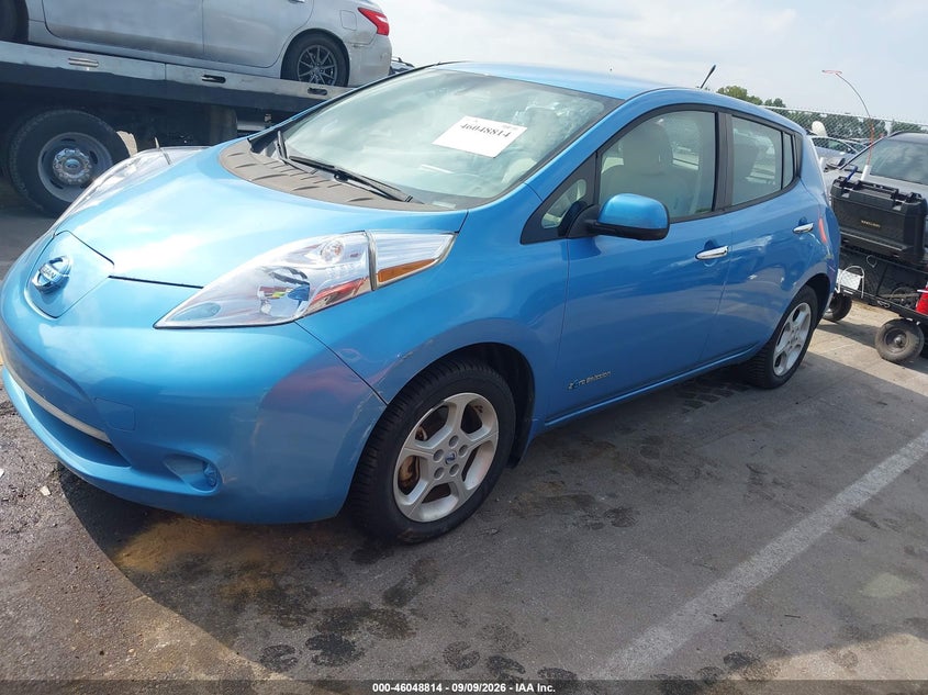 2013 NISSAN LEAF auction photo 2