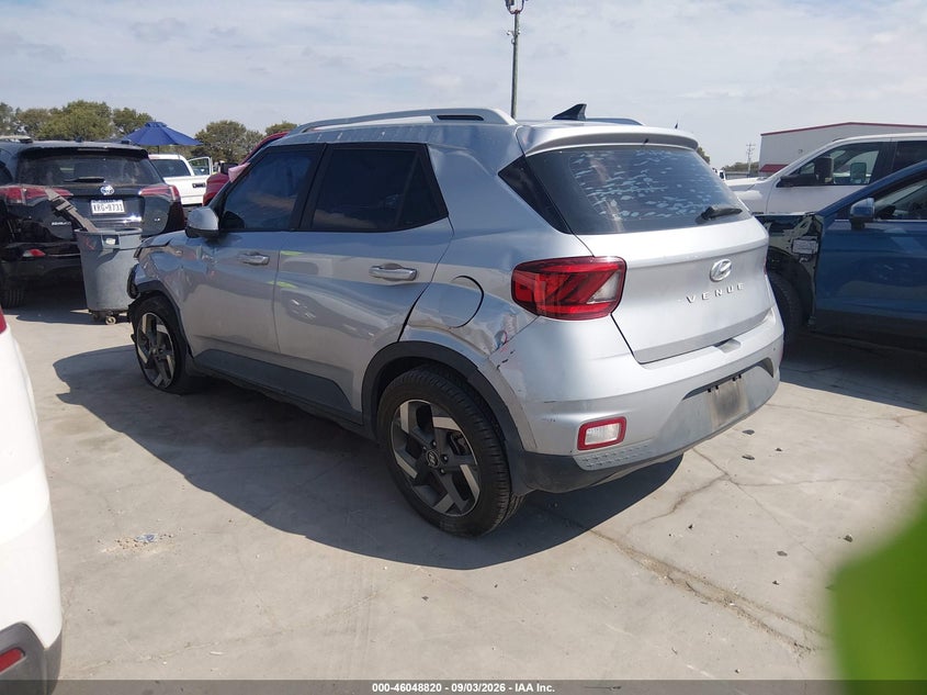 2021 HYUNDAI VENUE auction photo 3