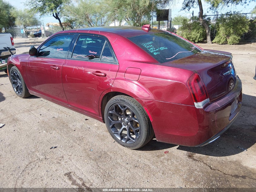Vin: 2c3ccaag8kh590053, lot: 46548294, chrysler 300 touring 20193