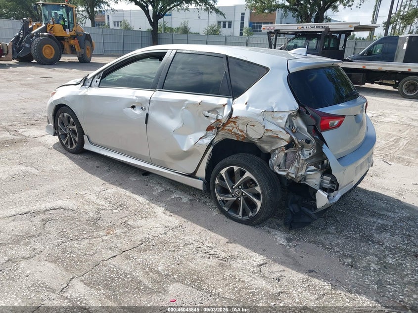 TOYOTA COROLLA IM 2018 VIN JTNKARJE3JJ559599