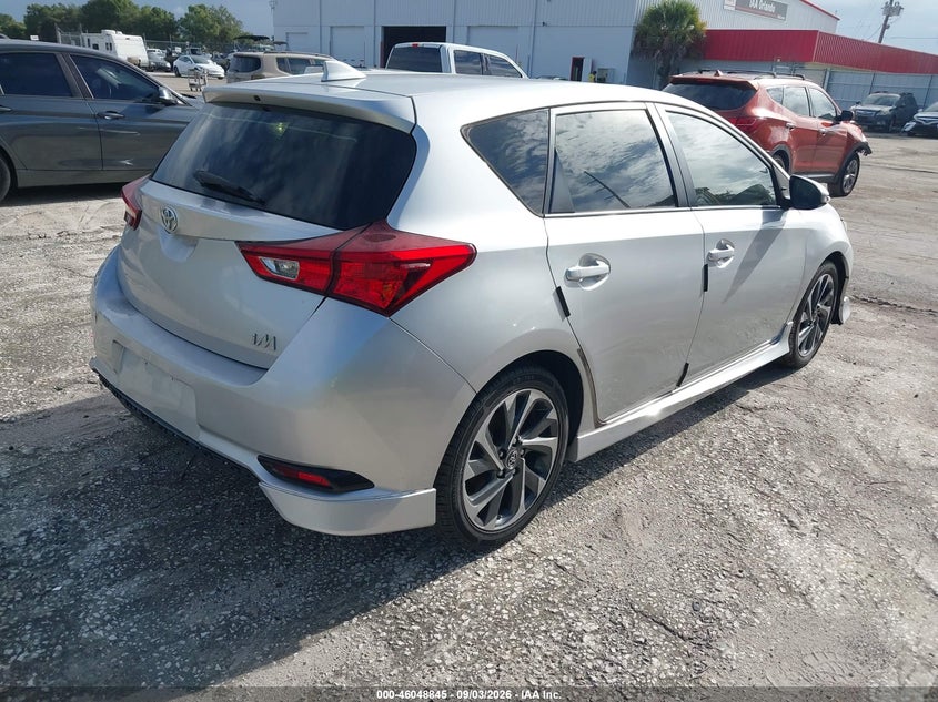 TOYOTA COROLLA IM 2018 VIN JTNKARJE3JJ559599