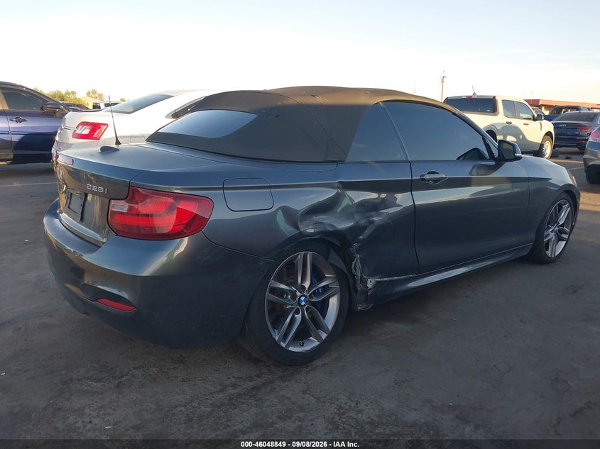 Vin: wba1k5c53fv242678, lot: 46548304, bmw 228i 20154