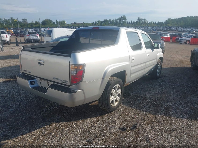 2007 HONDA RIDGELINE auction photo 4