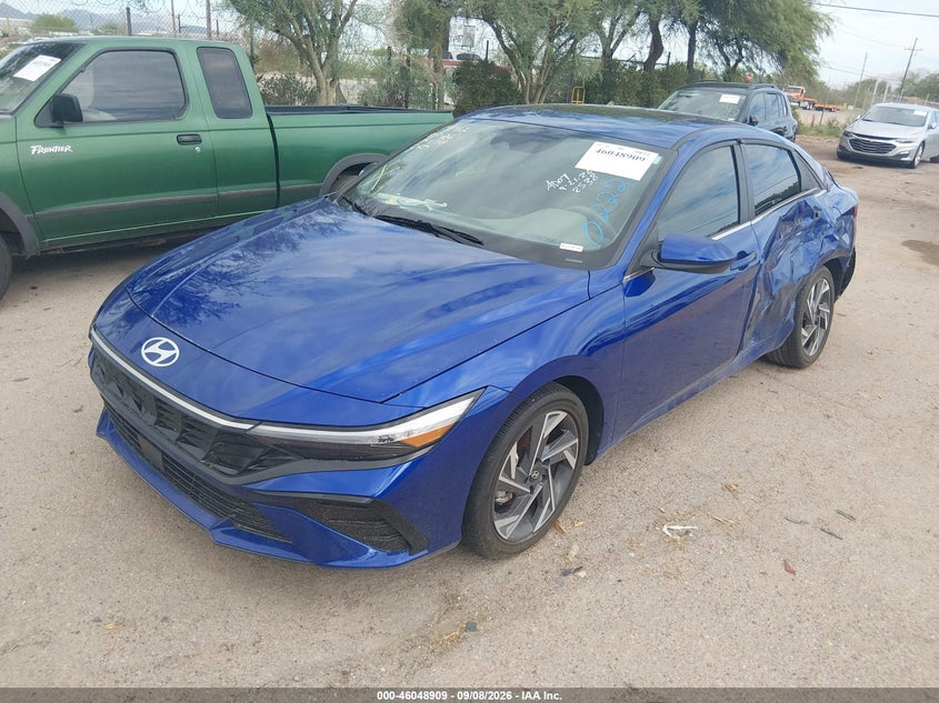 Vin: kmhls4dg5su022282, lot: 46548364, hyundai elantra sel convenience 20252
