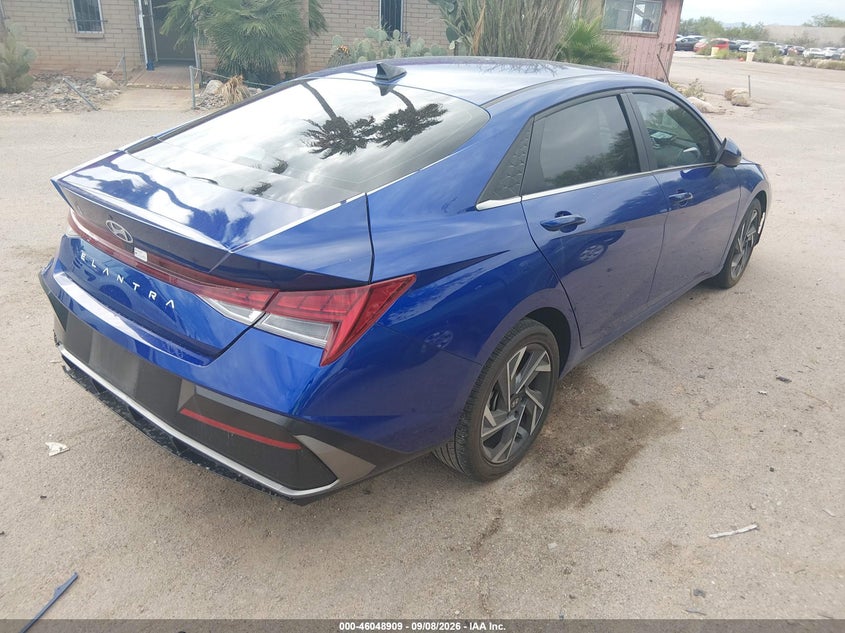 Vin: kmhls4dg5su022282, lot: 46548364, hyundai elantra sel convenience 20254