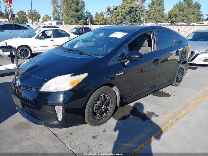2014 Toyota Prius, Лівий зад, IAAI, VIN JTDKN3DU5E1738497 — фото 2