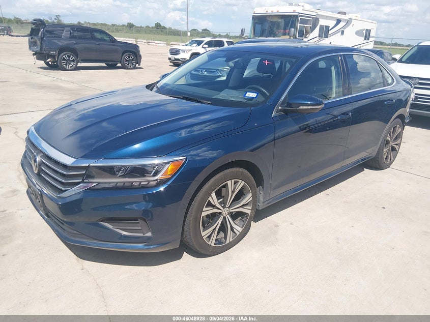Vin: 1vwsa7a36nc007352, lot: 46548383, volkswagen passat 2.0t se 20222