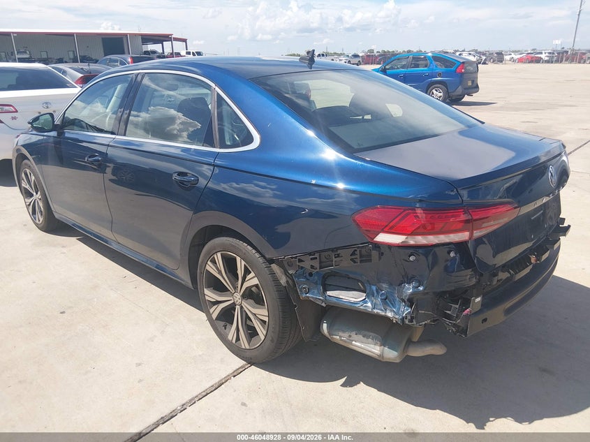Vin: 1vwsa7a36nc007352, lot: 46548383, volkswagen passat 2.0t se 20223