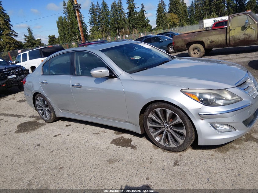HYUNDAI GENESIS 2013 VIN KMHGC4DH1DU225339