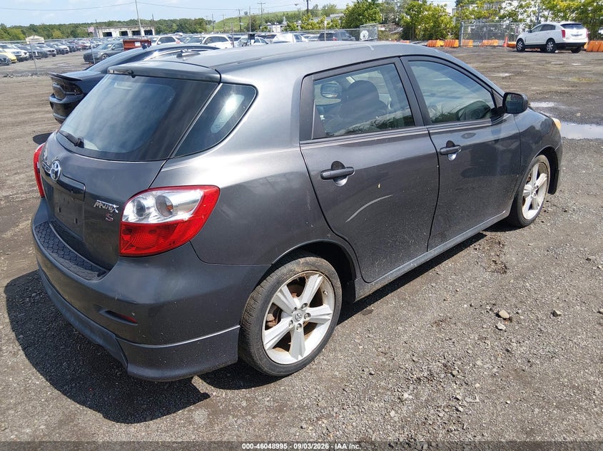 TOYOTA MATRIX 2009 VIN 2T1KE40EX9C008624