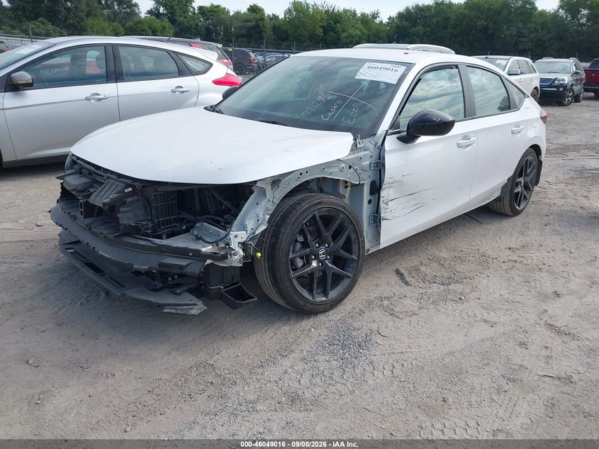 Vin: 19xfl2h80te007730, lot: 46548471, honda civic sport 20262