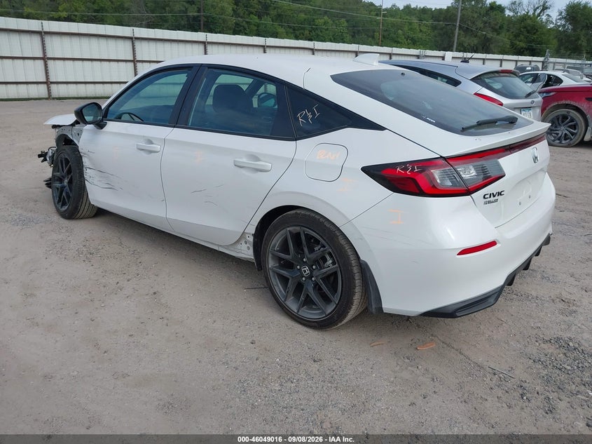 Vin: 19xfl2h80te007730, lot: 46548471, honda civic sport 20263