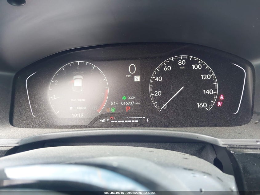 HONDA CIVIC 2026 VIN 19XFL2H80TE007730