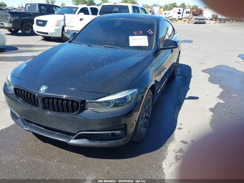 Vin: wba8z5c55fgs37139, lot: 46548482, bmw 328i gran turismo xdrive 20152