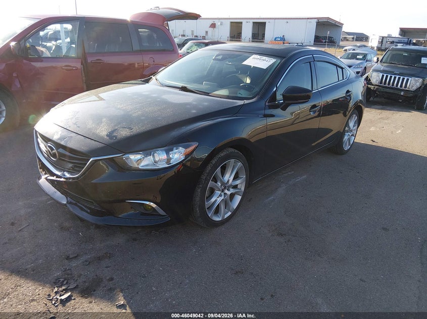 Vin: jm1gl1v56h1112596, lot: 46548497, mazda mazda6 touring 20172