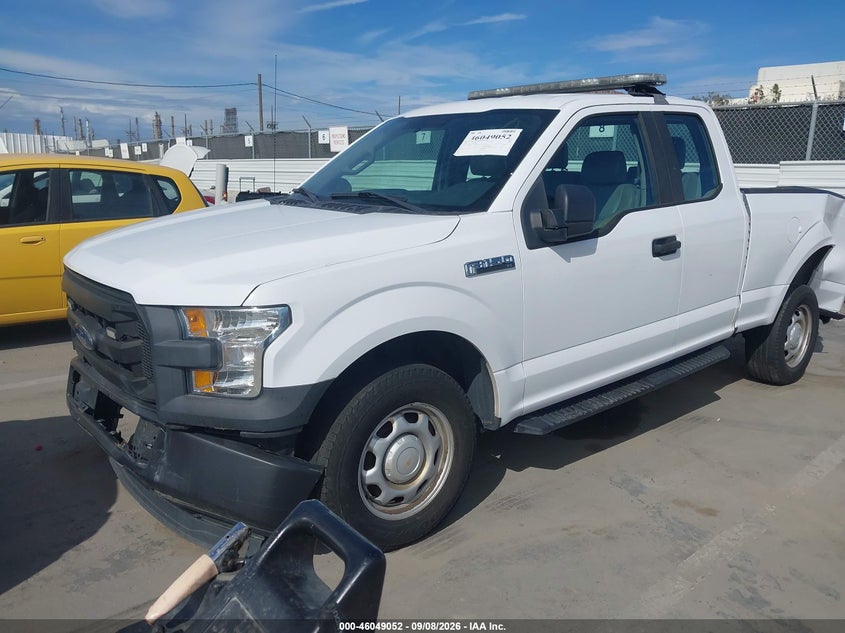 Vin: 1ftex1cf1gke78093, lot: 46548507, ford f-150 xl 20162