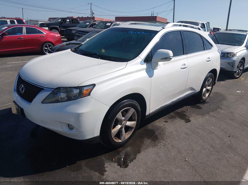 Vin: 2t2bk1ba4ac061773, lot: 46548563, lexus rx 350 20102