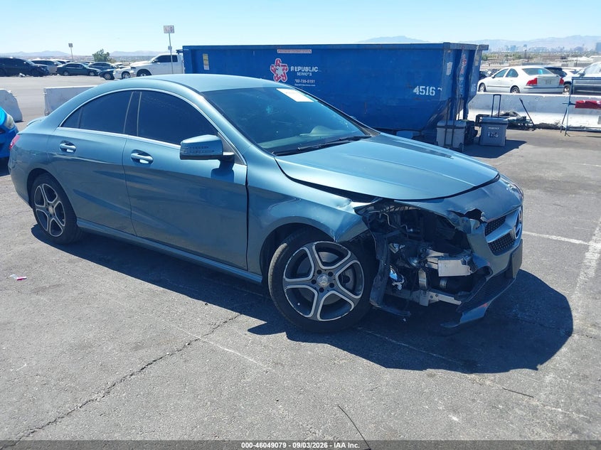 2014 MERCEDES-BENZ CLA 250 auction photo 1