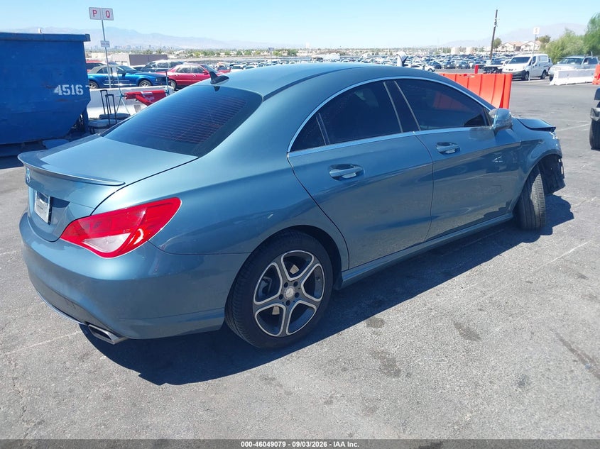 2014 MERCEDES-BENZ CLA 250 auction photo 4
