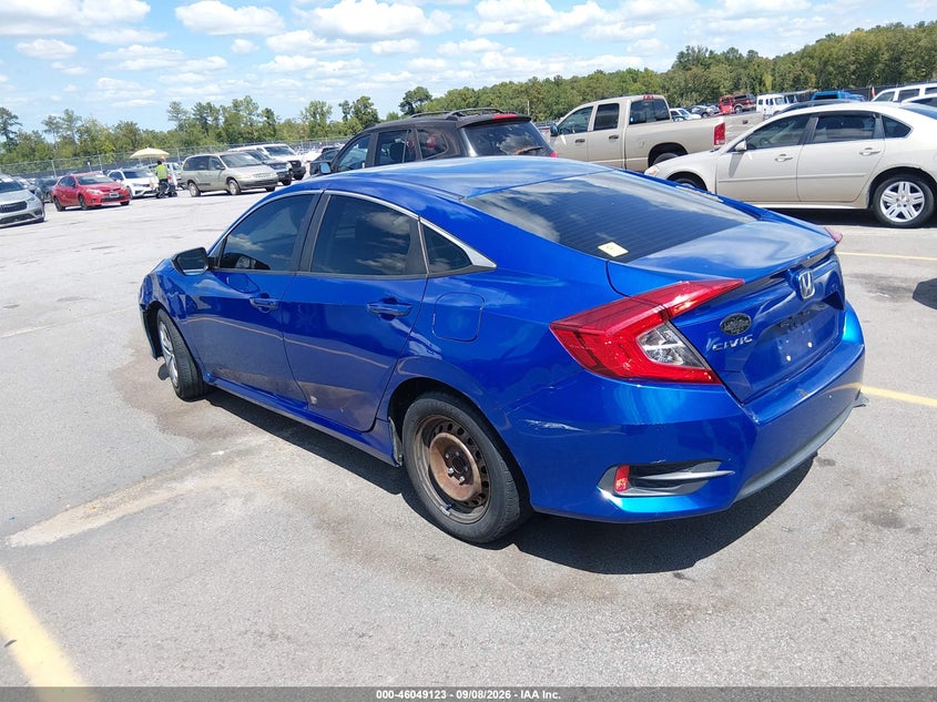 Vin: 19xfc2f55ge033383, lot: 46548609, honda civic lx 20163