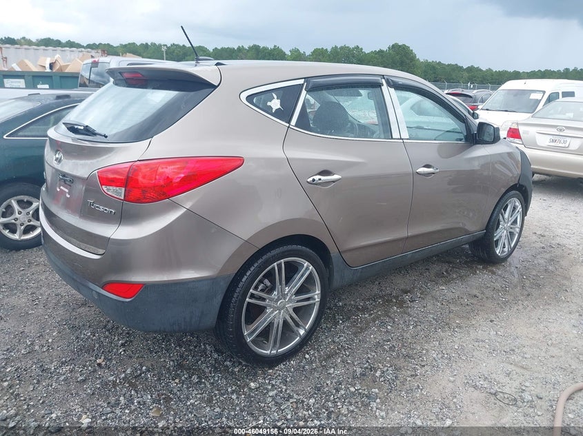 Vin: km8jt3ac2au079554, lot: 46548642, hyundai tucson gls 20104
