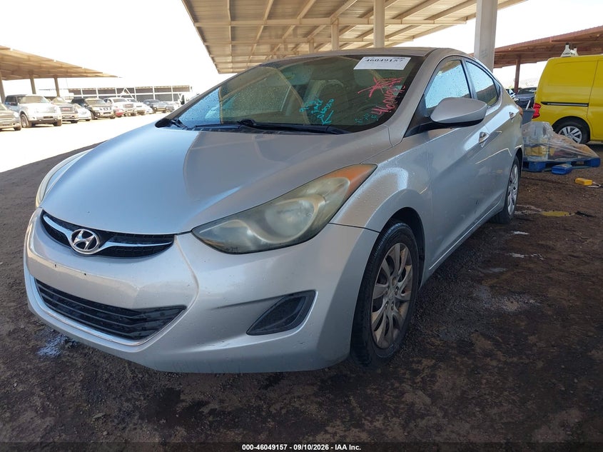 Vin: 5npdh4ae2bh042350, lot: 46548643, hyundai elantra gls 20112