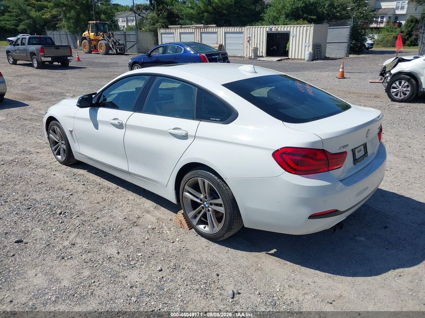 Vin: wba4j3c59jbl04695, lot: 46548657, bmw 430i gran coupe xdrive 20183