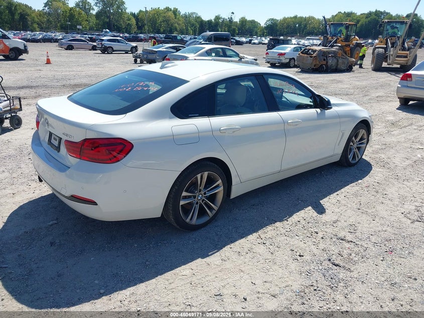 Vin: wba4j3c59jbl04695, lot: 46548657, bmw 430i gran coupe xdrive 20184