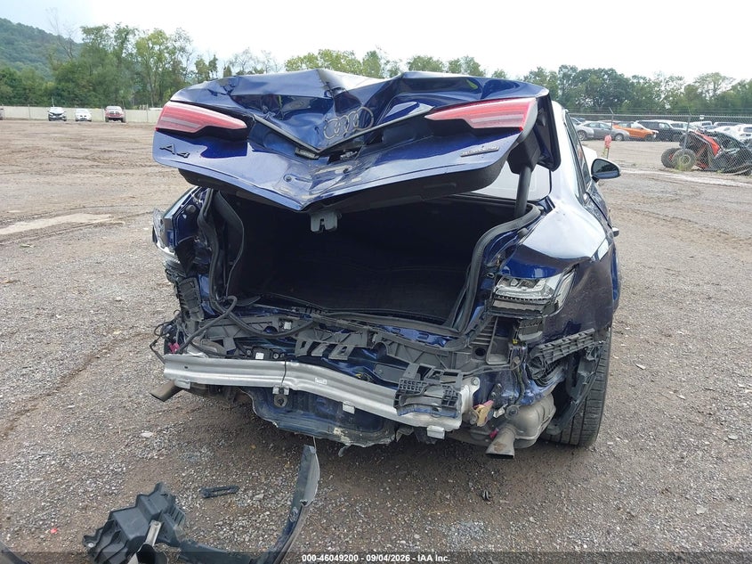 AUDI A4 2021 VIN WAUEAAF42MA020153