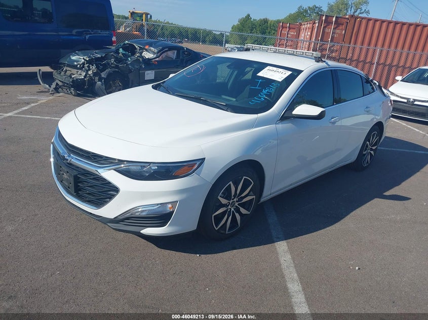Vin: 1g1zg5st1pf170262, lot: 46548700, chevrolet malibu fwd rs 20232