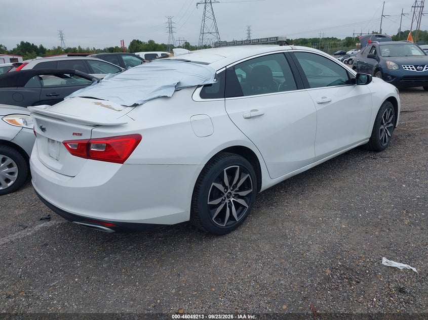 Vin: 1g1zg5st1pf170262, lot: 46548700, chevrolet malibu fwd rs 20234