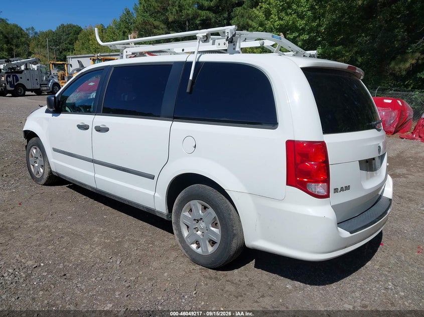 Vin: 2c4jrgagxer131058, lot: 46548702, ram cargo tradesman 20143