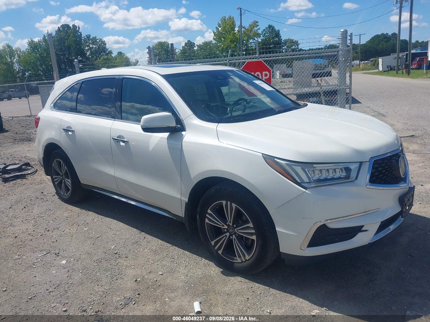 2017 ACURA MDX auction photo 1