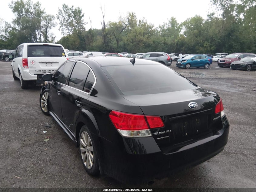 SUBARU LEGACY 2012 VIN 4S3BMCK66C3042109