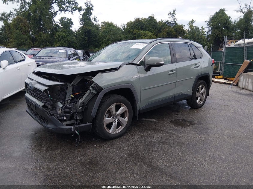 Vin: jtmb6rfv4md038151, lot: 46548744, toyota rav4 hybrid xle premium 20212