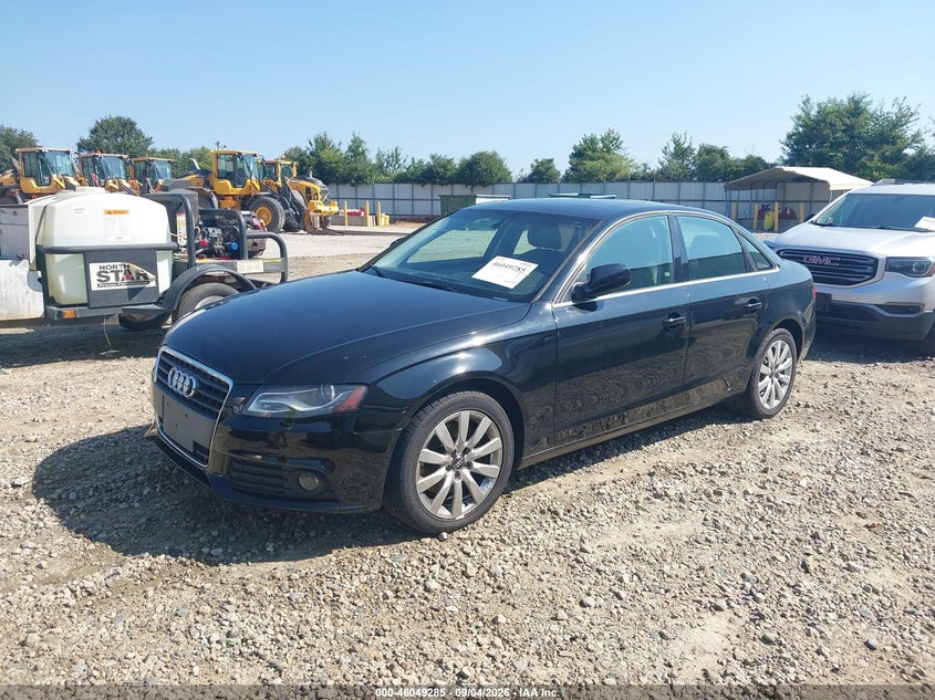 AUDI A4 2011 VIN WAUEFAFL7BN019448