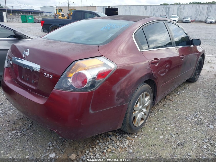 Vin: 1n4al2ap5cn510344, lot: 46548792, nissan altima 2.5 s 20124