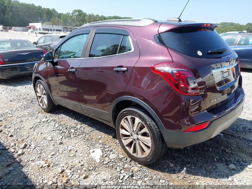 Vin: kl4cjasb8jb566843, lot: 46548805, buick encore preferred 20183