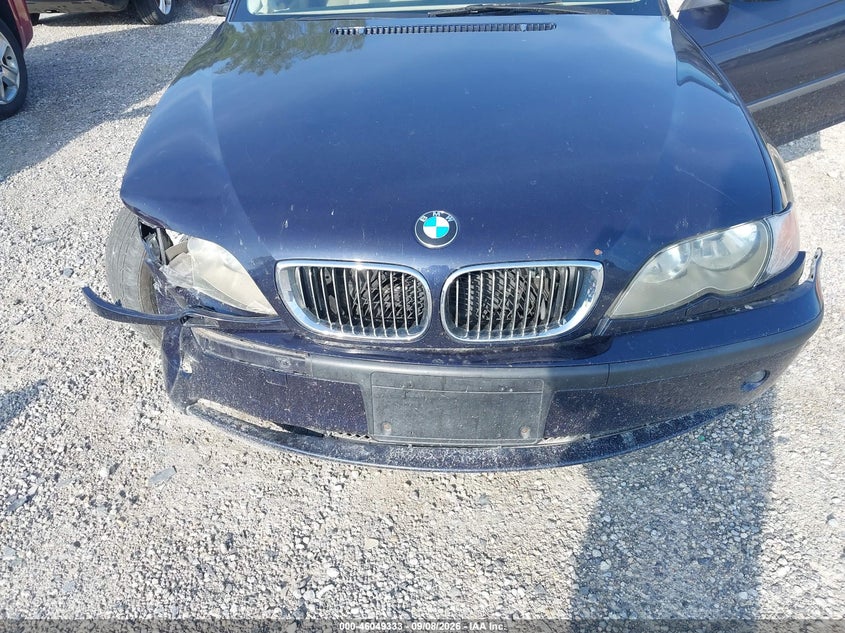BMW 330XI 2003 VIN WBAEW53453PG21066