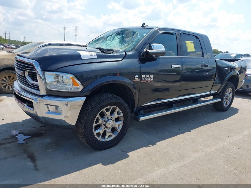 2017 RAM 3500, Удар сзади, IAAI, VIN 3C63R3NL9HG723593 — фото 2