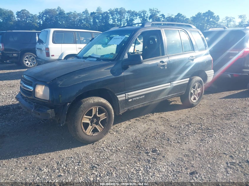 2002 Chevrolet Tracker, Front End, IAAI, VIN 2CNBJ13C526933254 — photo 2