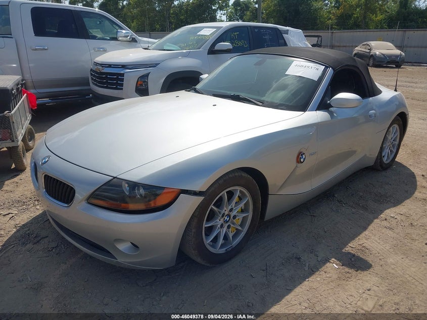 BMW Z4 2004 VIN 4USBT33594LS51350