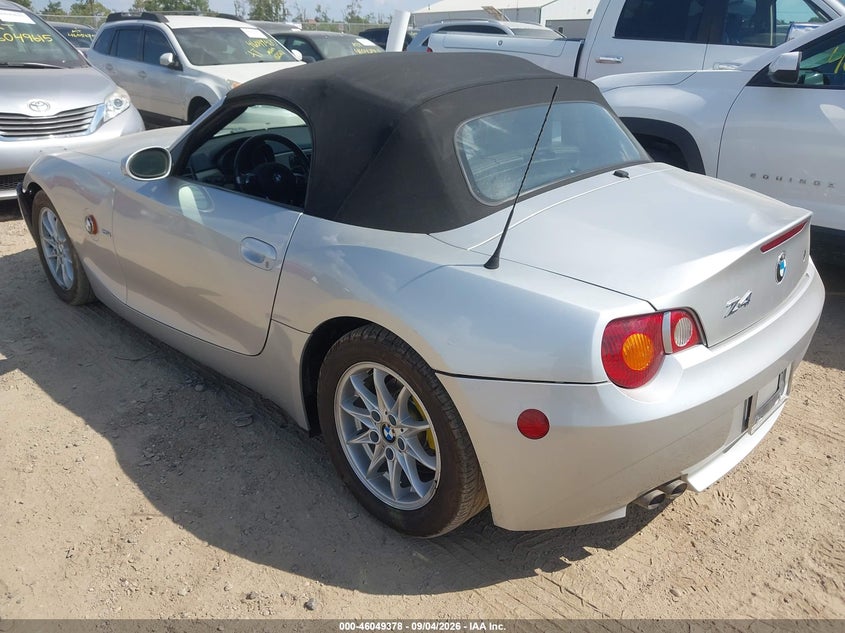 2004 BMW Z4 auction photo 3