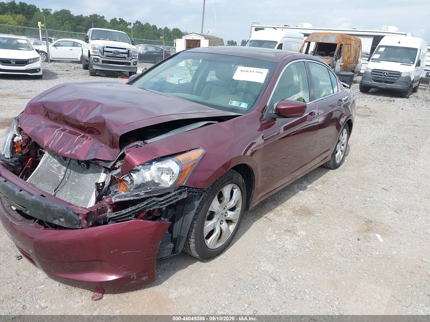 Vin: 1hgcp2f83aa168987, lot: 46548872, honda accord 2.4 ex-l 20102