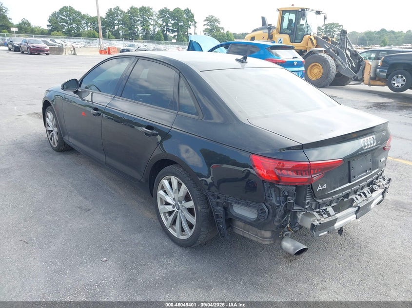 2017 AUDI A4 auction photo 3