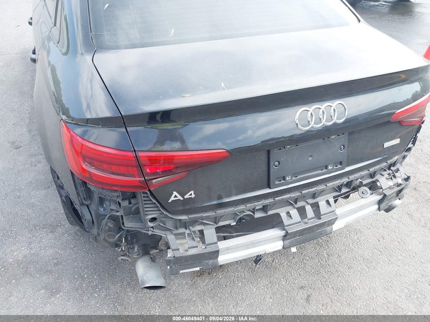 2017 AUDI A4 auction photo 6