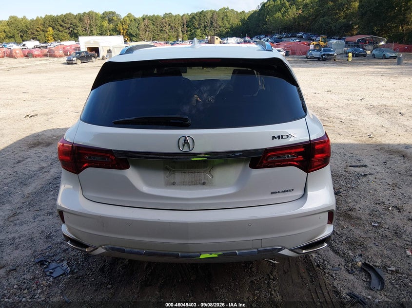 ACURA MDX 2020 VIN 5J8YD4H85LL012366