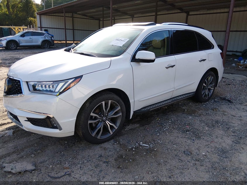 Vin: 5j8yd4h85ll012366, lot: 46548889, acura mdx advance package 20202
