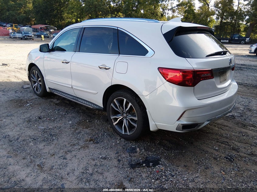 Vin: 5j8yd4h85ll012366, lot: 46548889, acura mdx advance package 20203