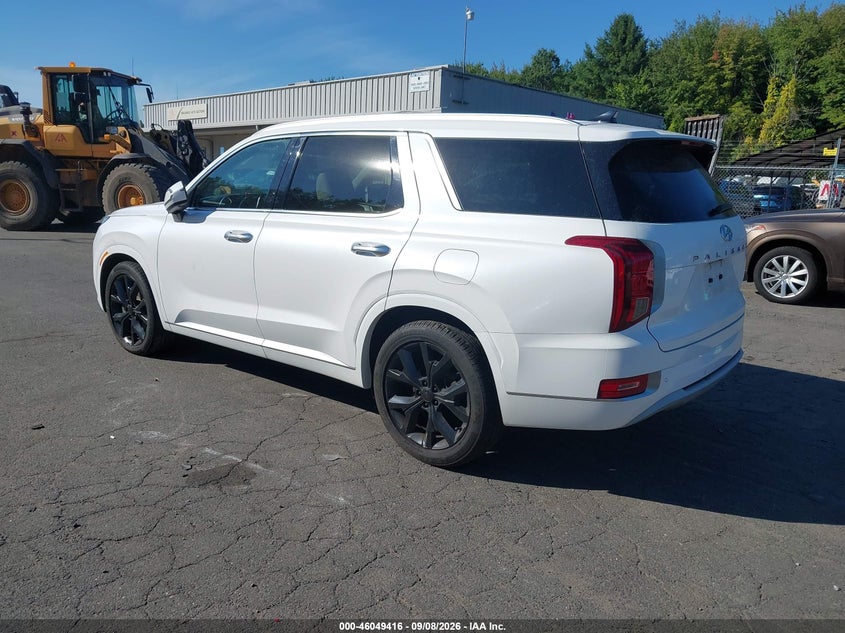 Vin: km8r5dhe3mu229718, lot: 46548902, hyundai palisade limited 20213
